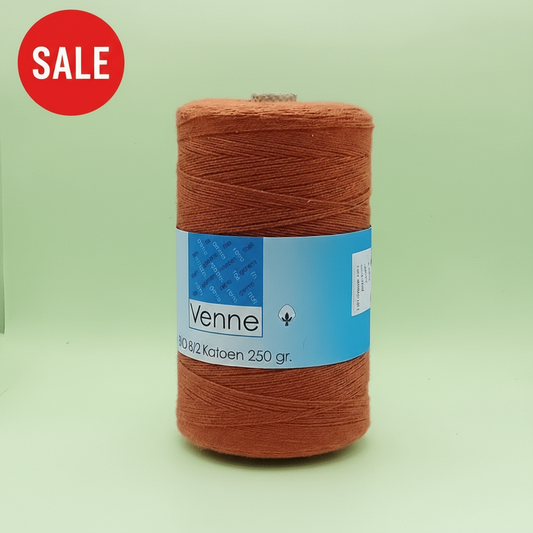 Organic Cotton 8/2 (BRICK RED)