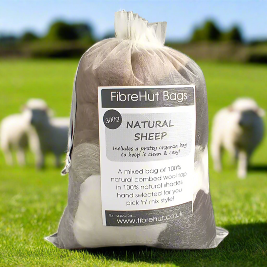 natural sheep wool for spinning