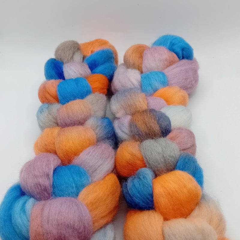 hand dyed merino
