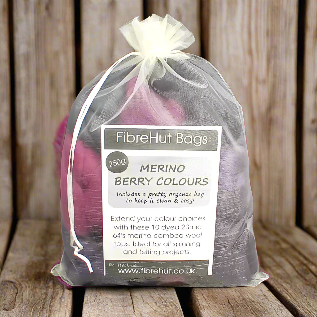 bag of mixed roing combed fibre top