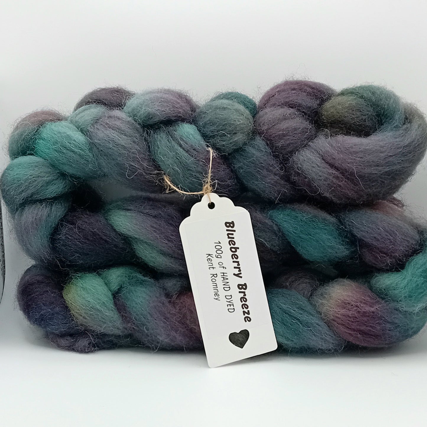 hand dyed fibre