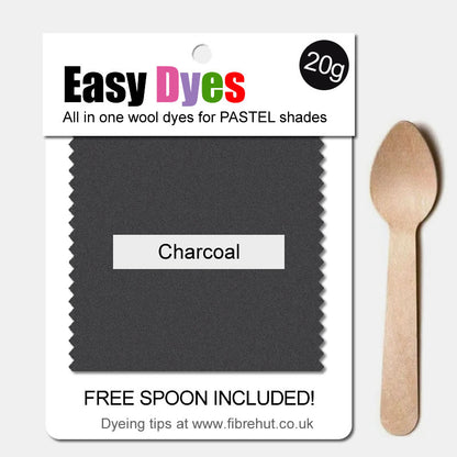 charcoal easy wool dye