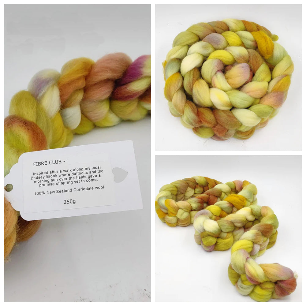 hand dyed fibre club at fibrehut