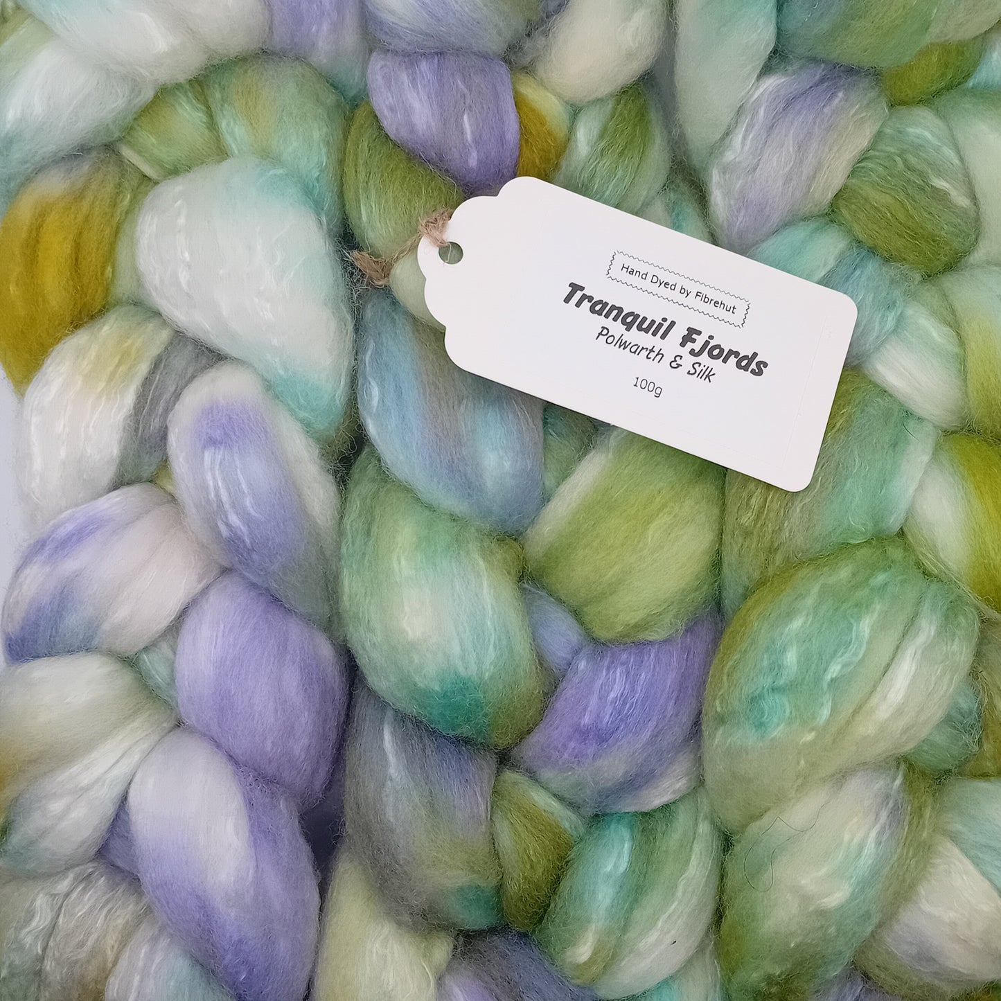 TRANQUIL FJORDS (Polwarth/Silk)