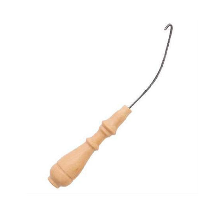 Flyer hook for spinning wheel