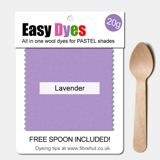 lavender easy wool dye
