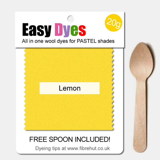 lemon easy wool dye