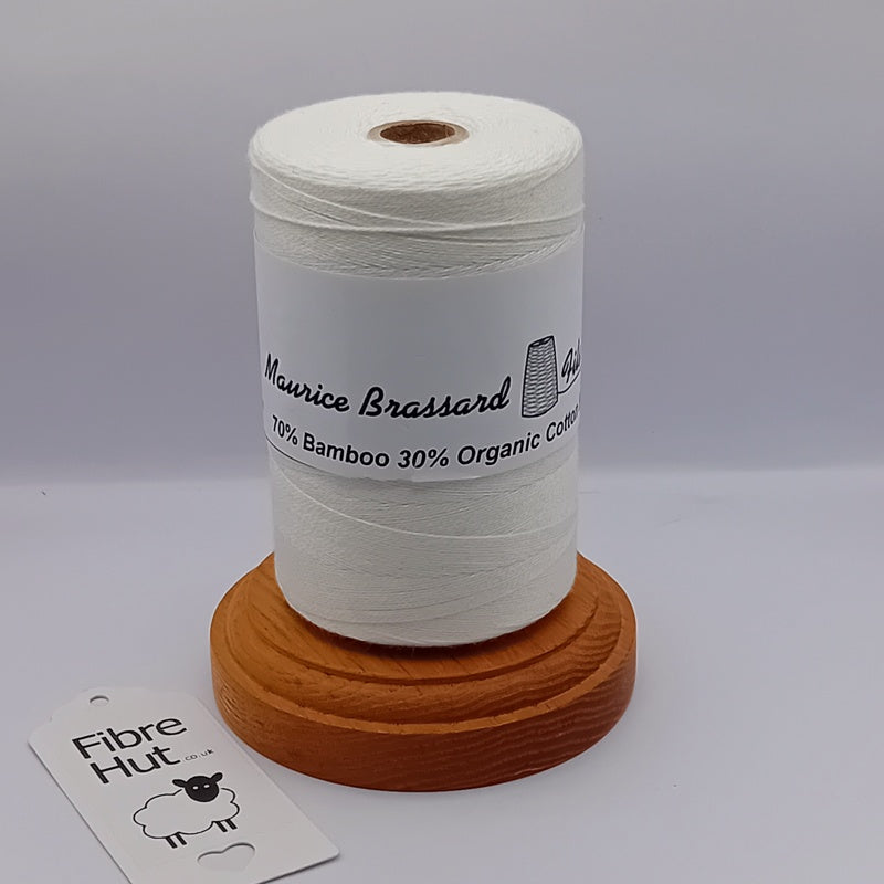 maurice brassard bamboo and organic cotton weaving yarn