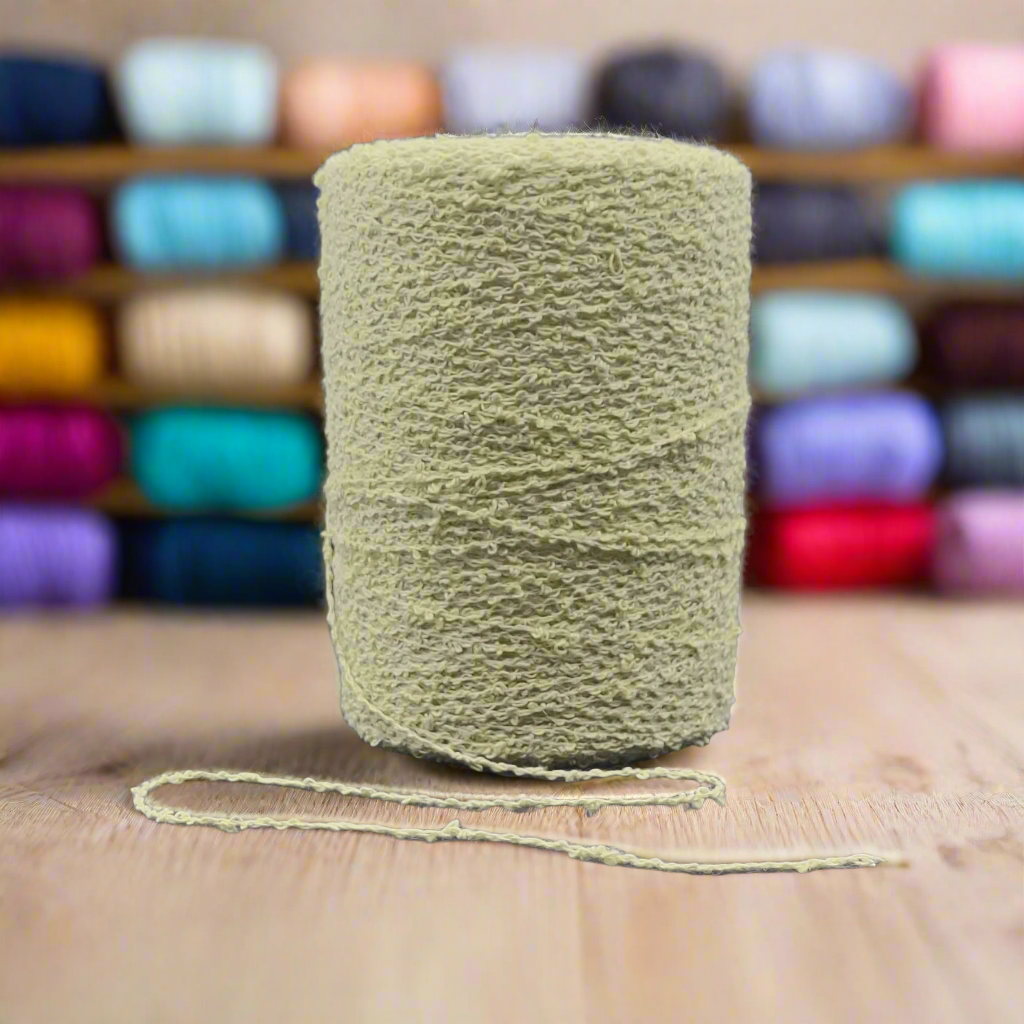 Maurice Brassard boucle weaving yarn