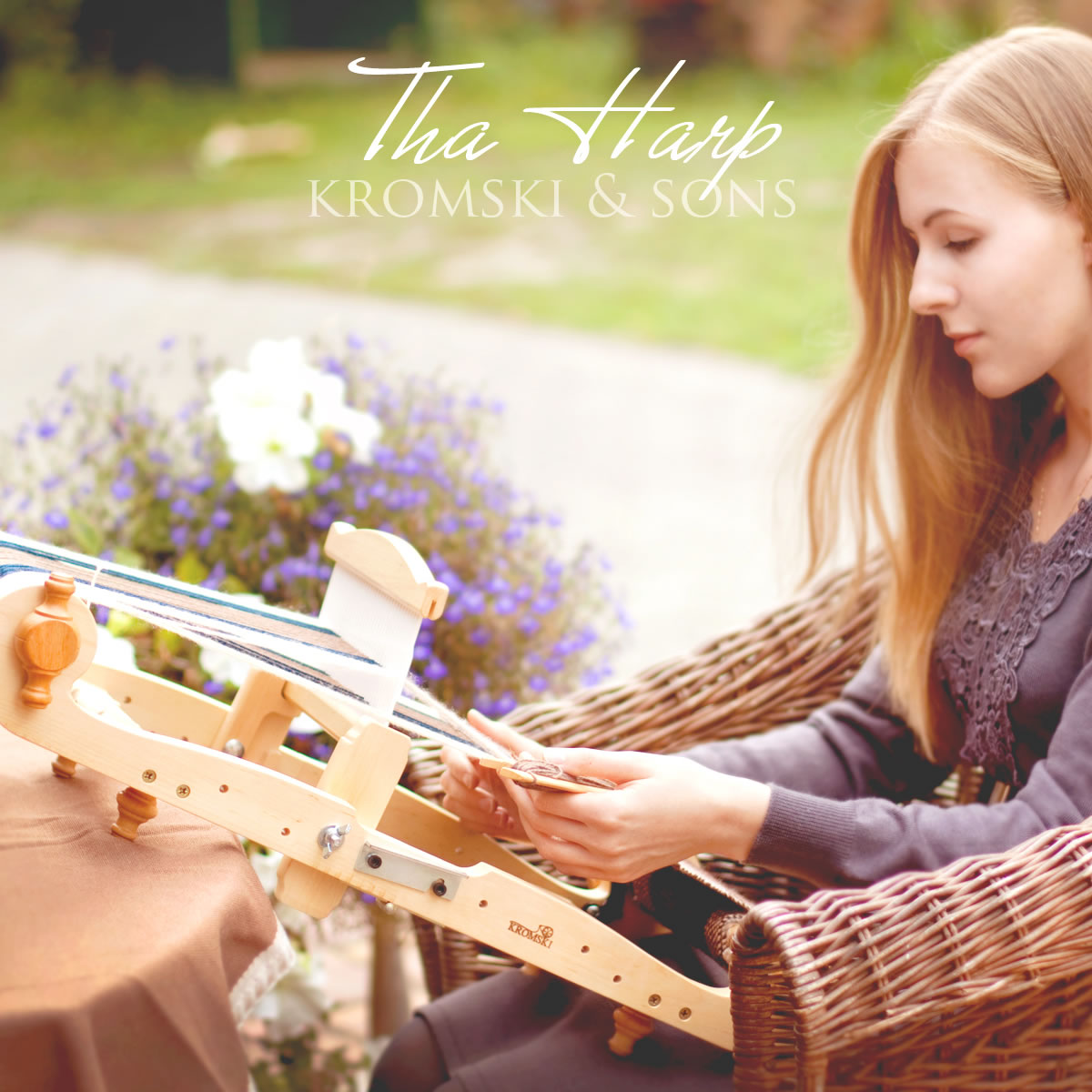 Kromski harp weaving loom at FibreHut