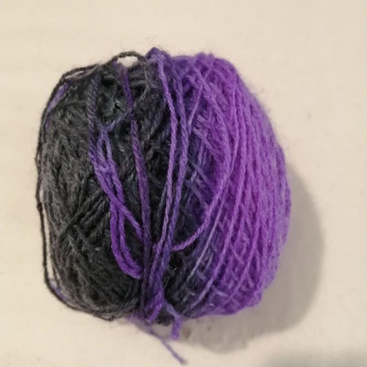 Hand dyed yarn