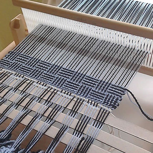 I love weaving on my rigid heddle loom