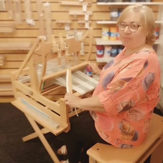 Weaving on a Table Loom