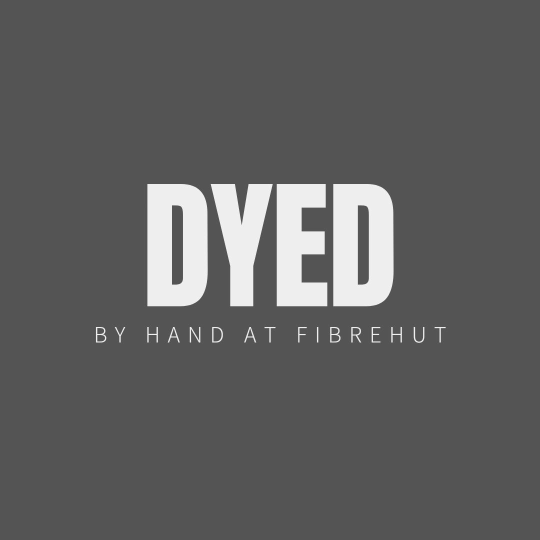 Hand dyed fibre