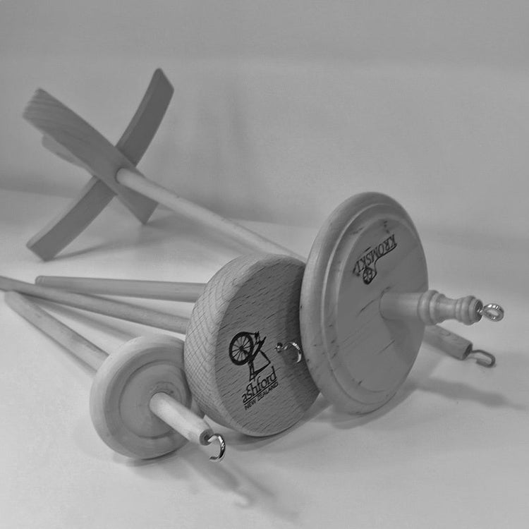 Drop spindles for hand spinning yarn