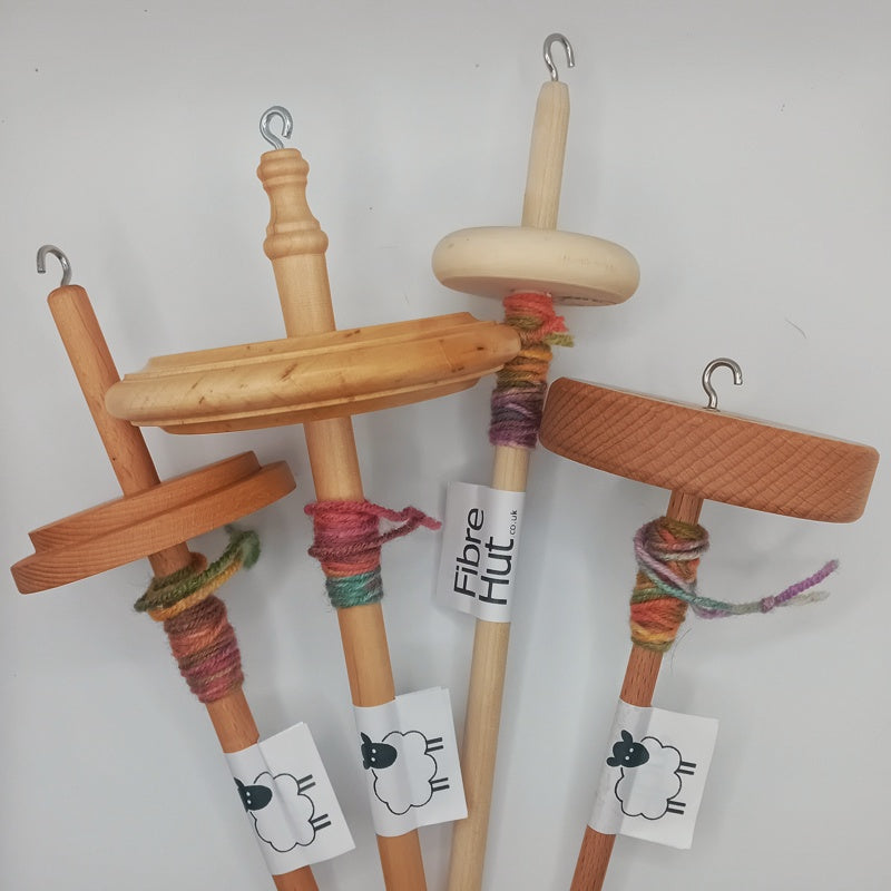 All of our drop spindles come with instructions to help get you started on your hand spinning journey