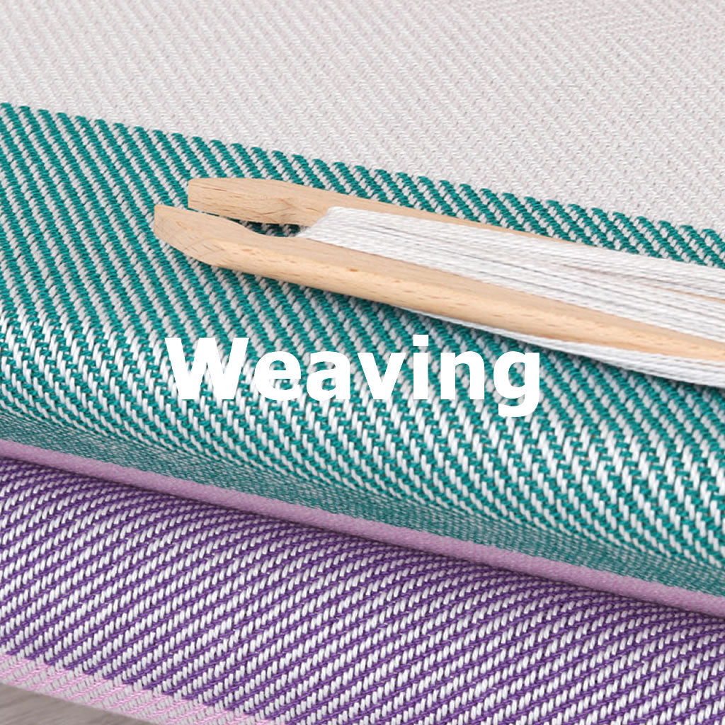Weaving yarn and equipment