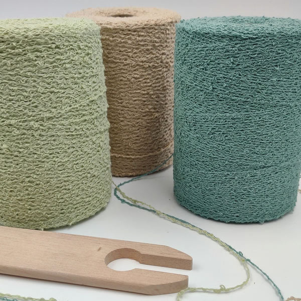 venne and maurice brassard weaving yarn