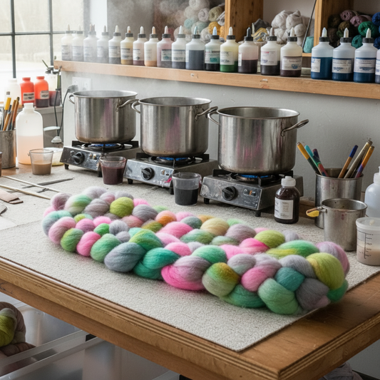 CHRISTMAS CACTUS - Polwarth - 100g