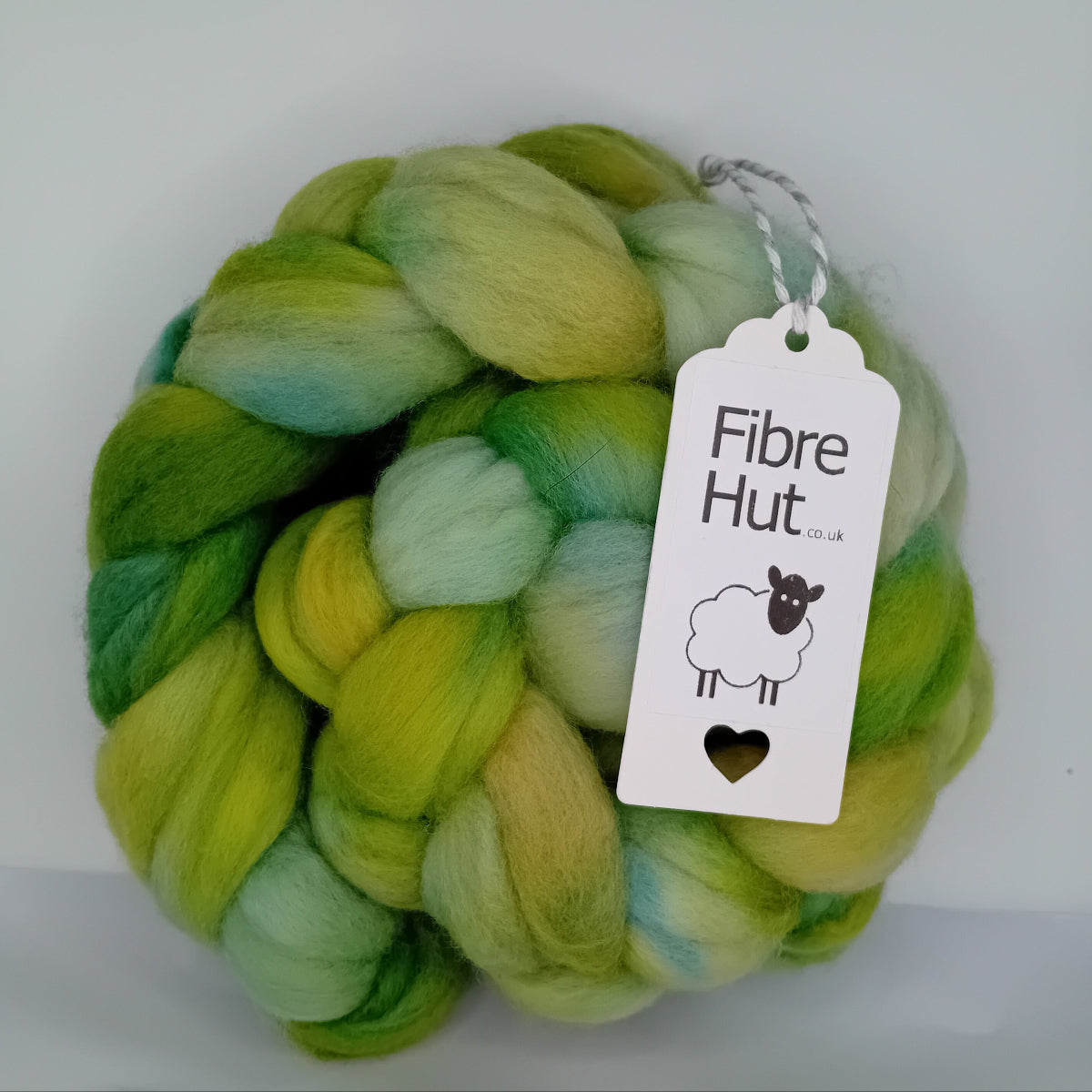 Hand dyed wool top