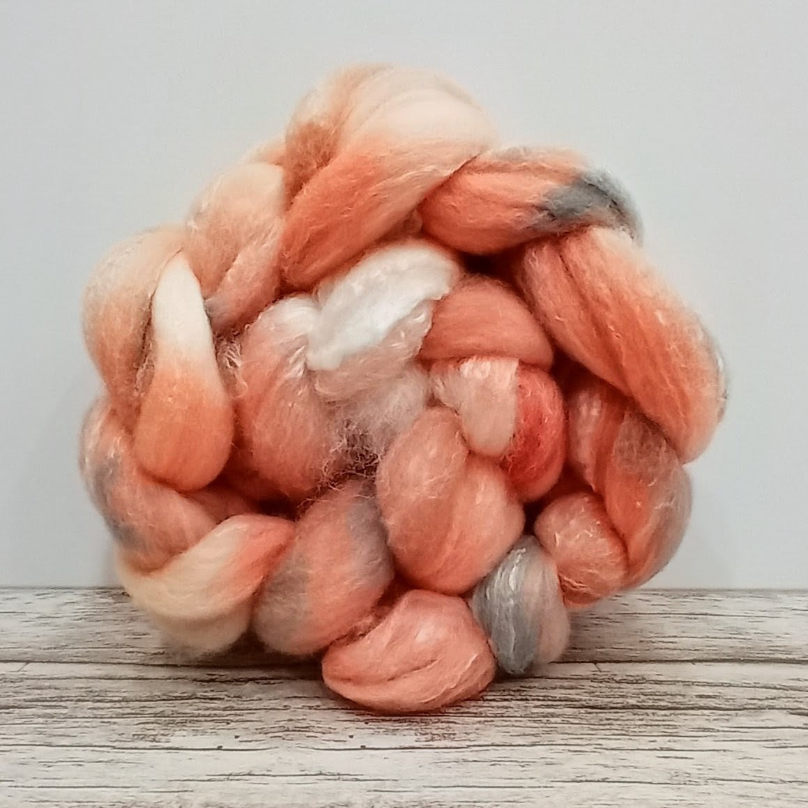 hand dyed fibre