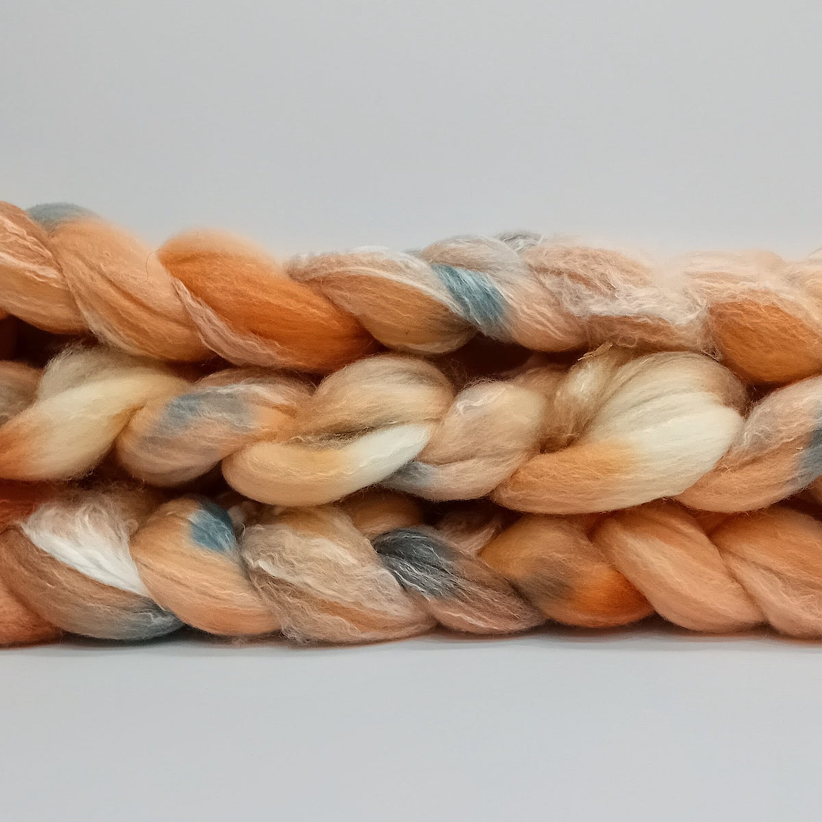 hand dyed fibre