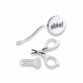 Little craft scissors and retractable sewing tape set