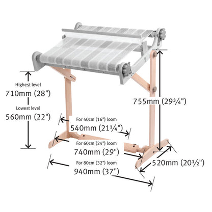 Rigid heddle loom STAND