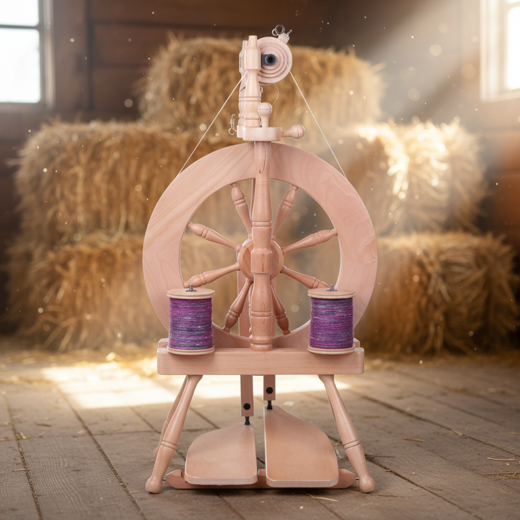 Ashford traveller spinning wheel
