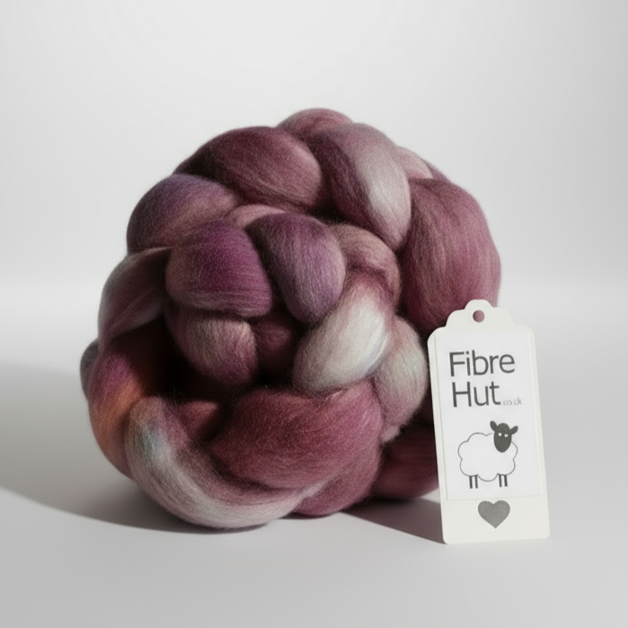 MULBERRY HAZE (Polwarth & Mulberry silk)