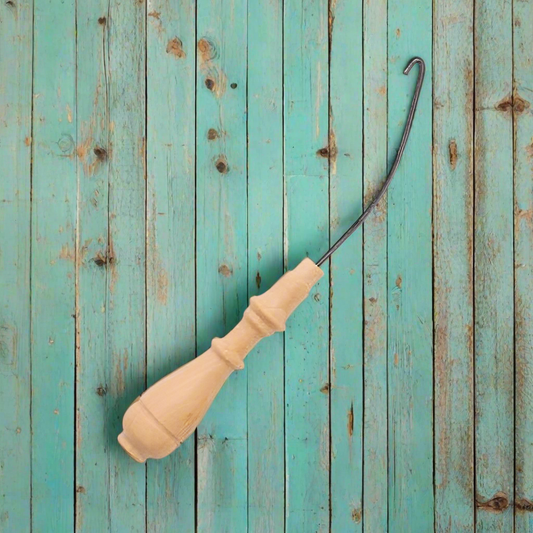 Flyer threading hook - Minstrel