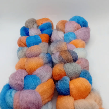 hand dyed merino