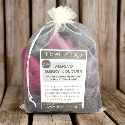 bag of mixed roing combed fibre top