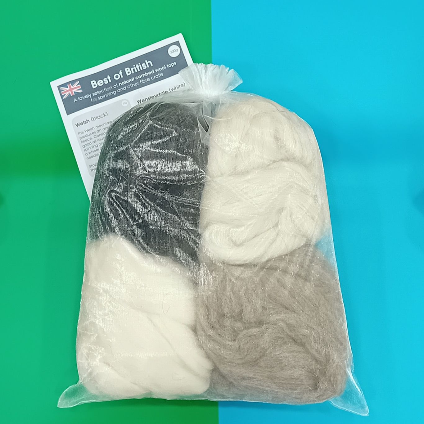 best of british combed wool top