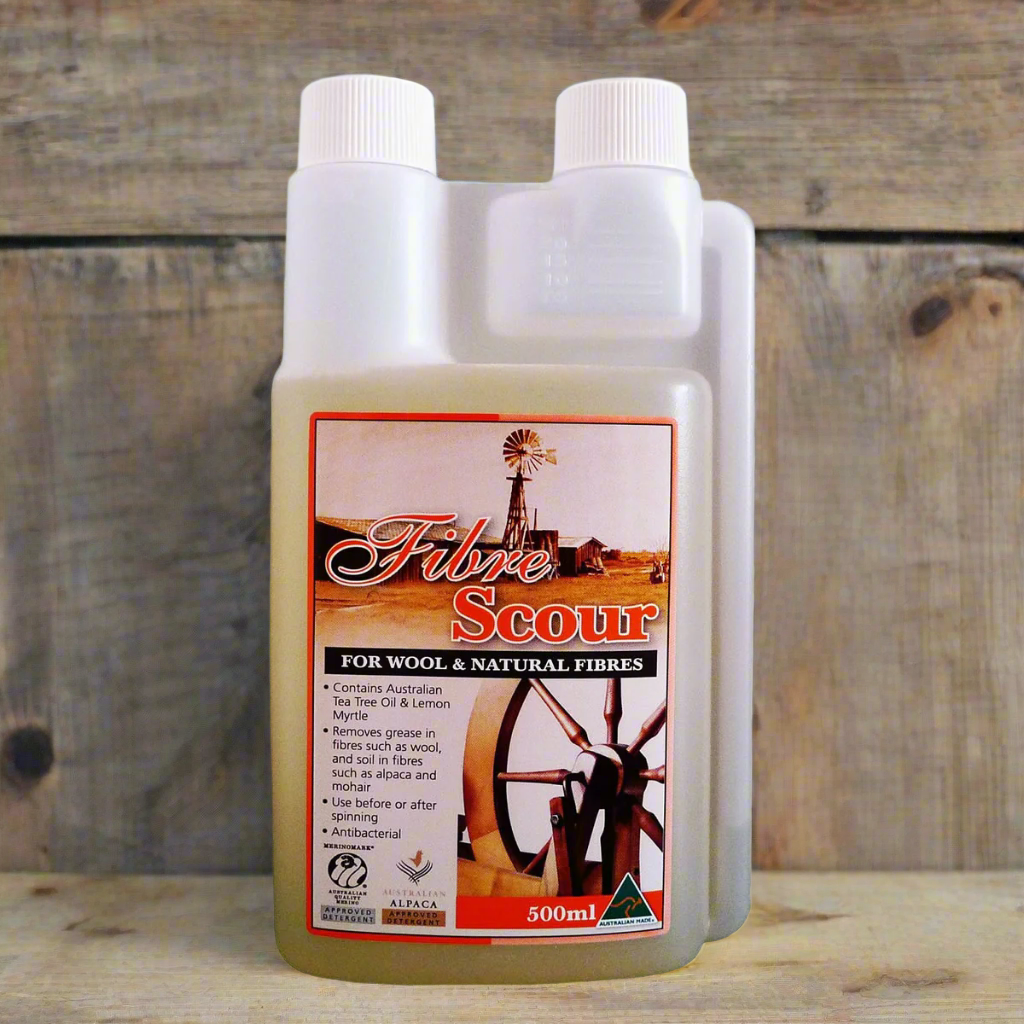 fibre wash wool fleece scour cleaner