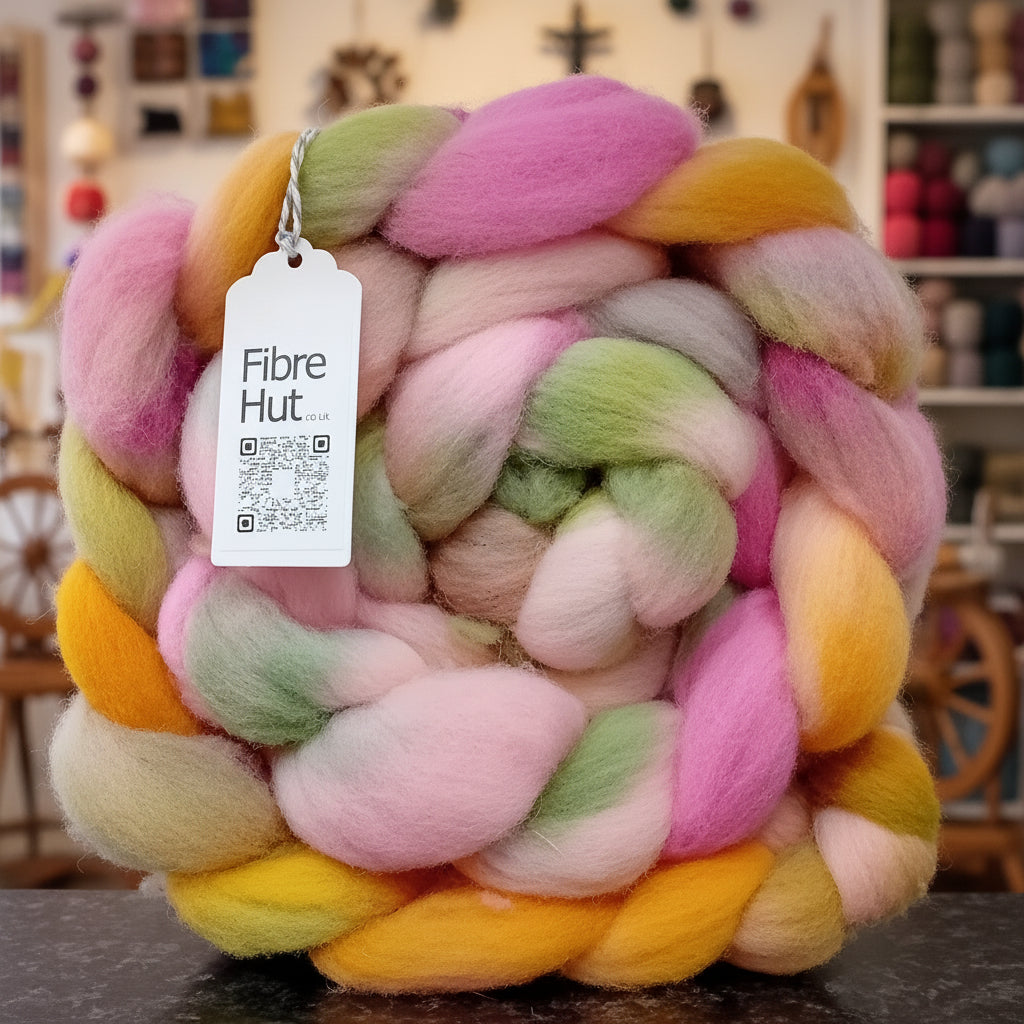 Hand dyed fibre subscription club