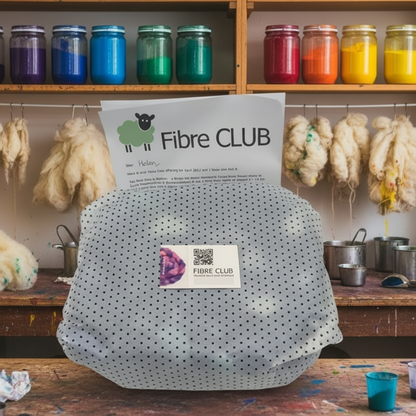 Hand dyed fibre club