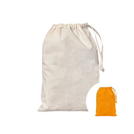 drawstring bag for drop spindles, wool, fibre or yarn