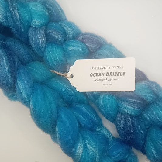 hand dyed fibre
