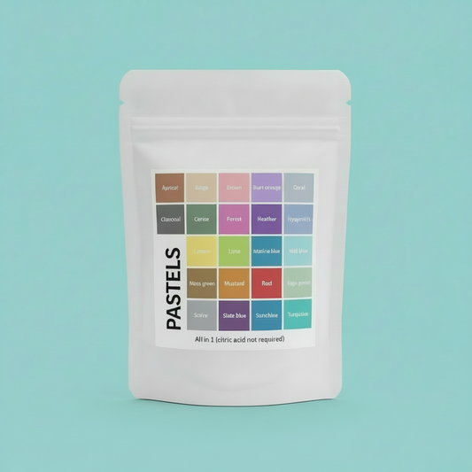 All-in-one acid dyed for wool fibre and yarn