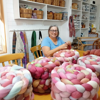 hand dyed fibre subscription club