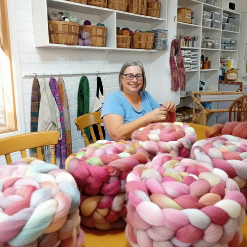 hand dyed fibre subscription club