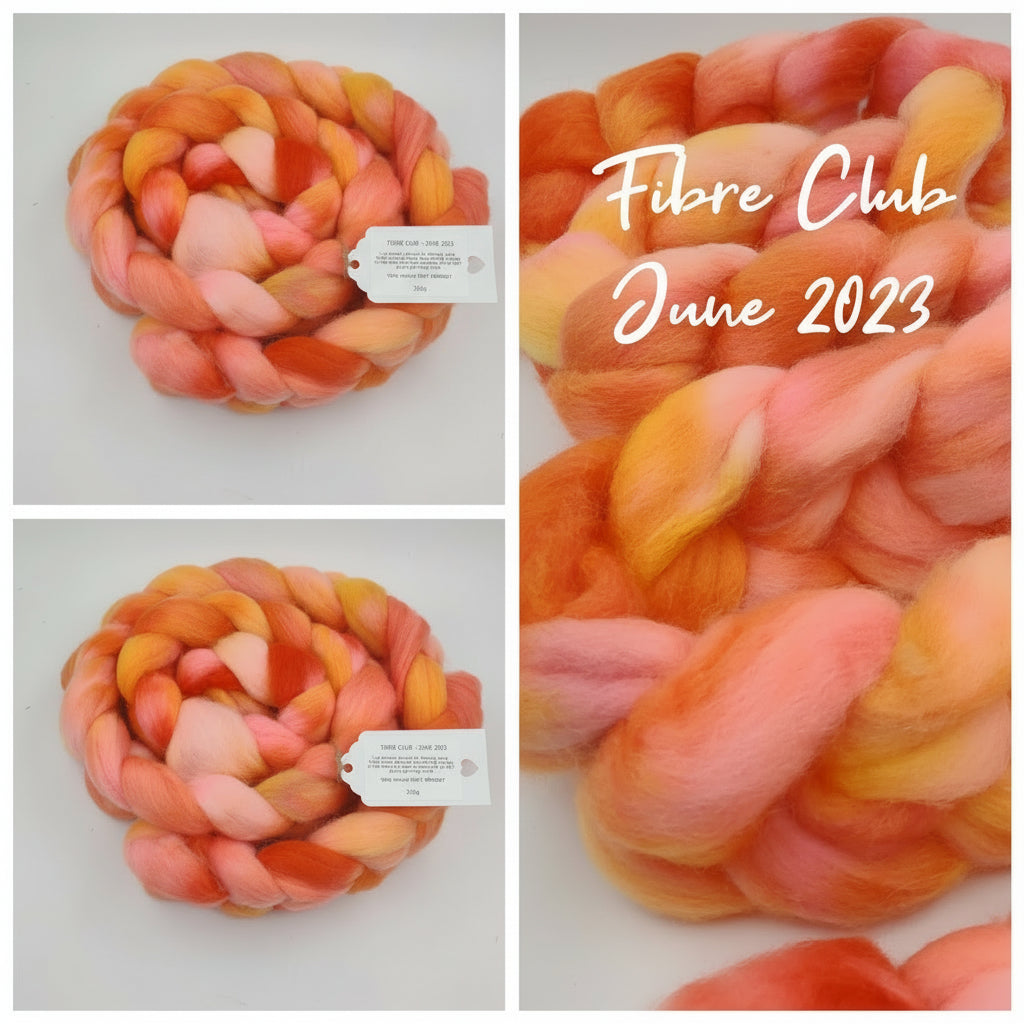 Hand dyed subscription club
