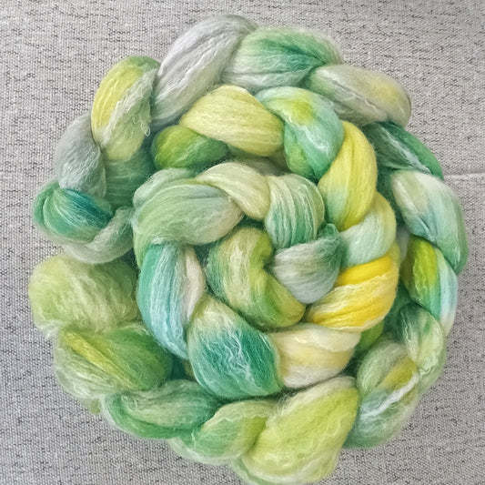 hand dyed fibre