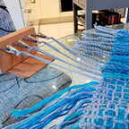 Fringe twister in use