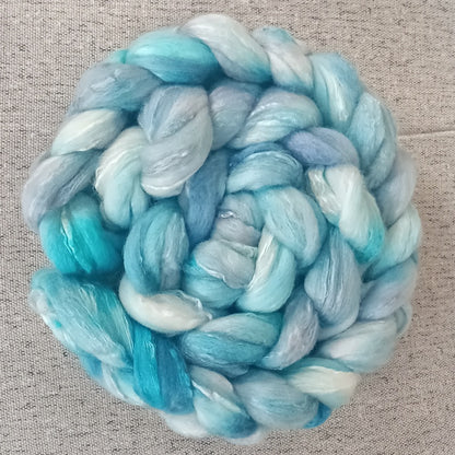 hand dyed fibre