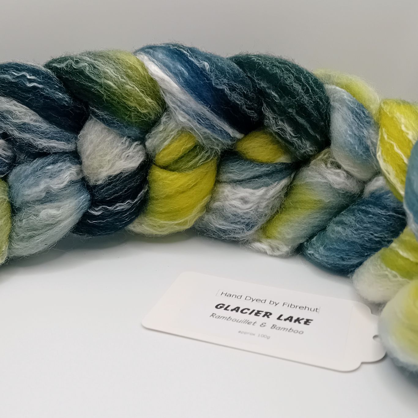 combed fibre top for spinning