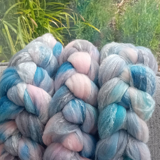 Hand Dyed Rambouillet & Bamboo DAWN PROMISE
