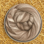 bfl humbug combed wool top
