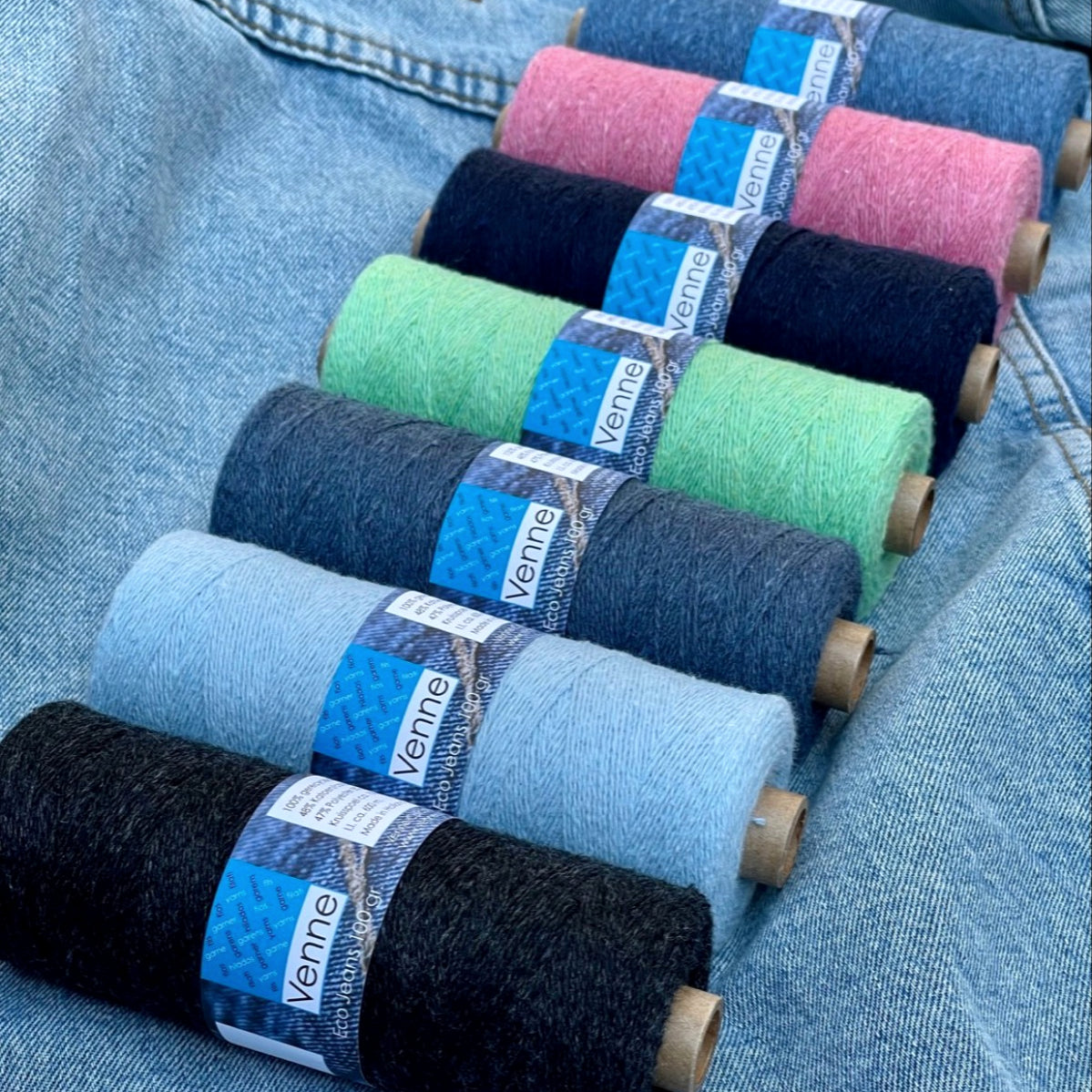 Venne eco jeans yarn